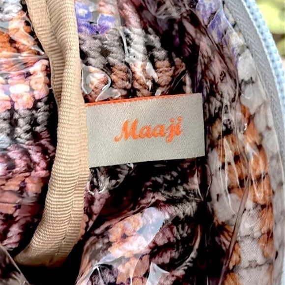 Maaji Wet Bikini Bag with zipper- forro EUC - Picture 8 of 11